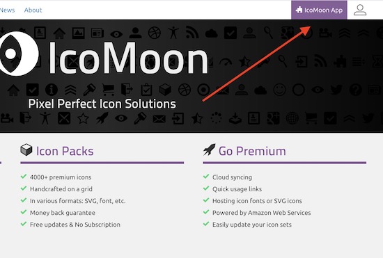 IcoMoon App